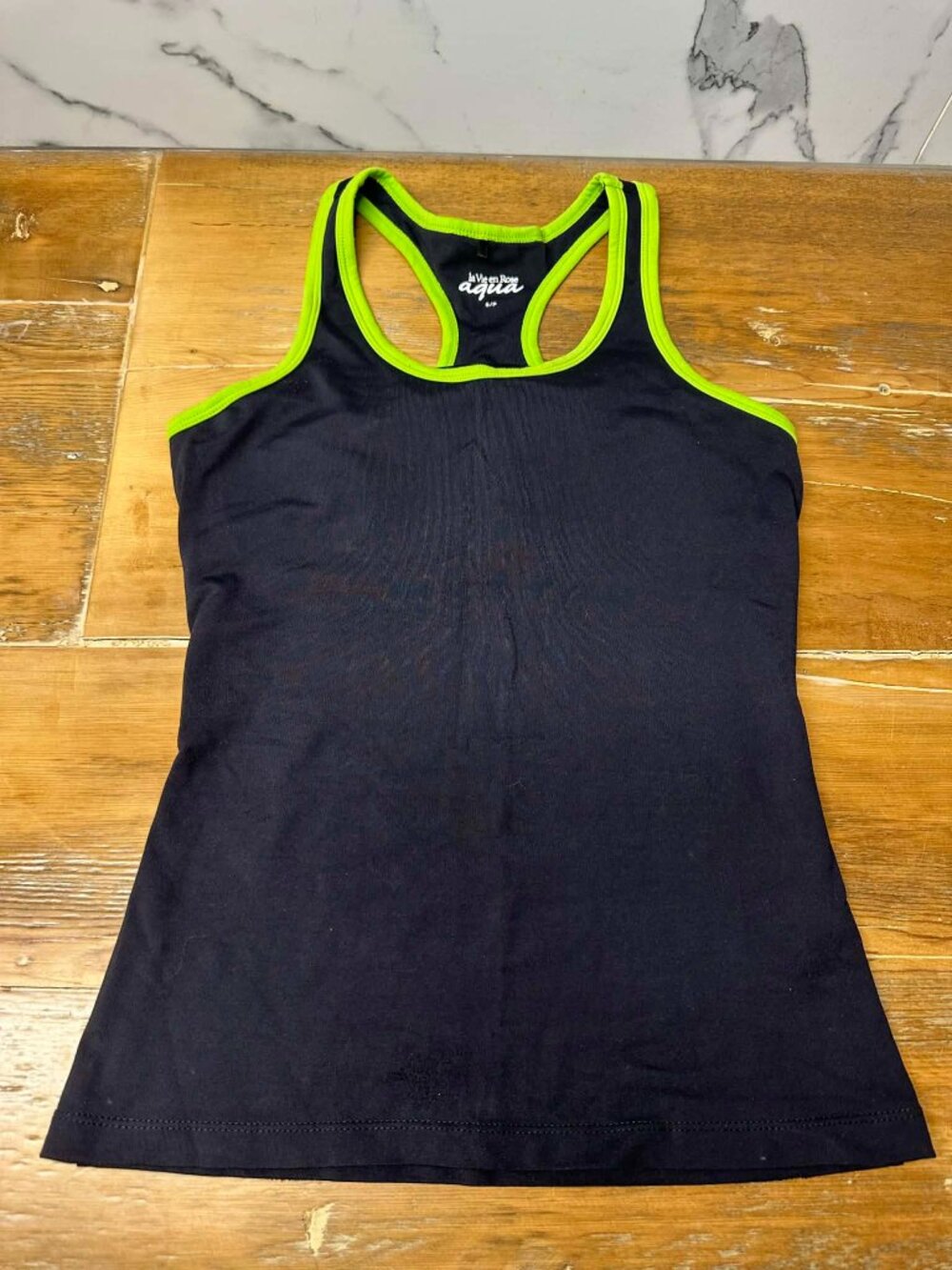 💦 Women’s Aqua Bodymansol Sport Top – LA VIE EN ROSE – Size S – $10 💦